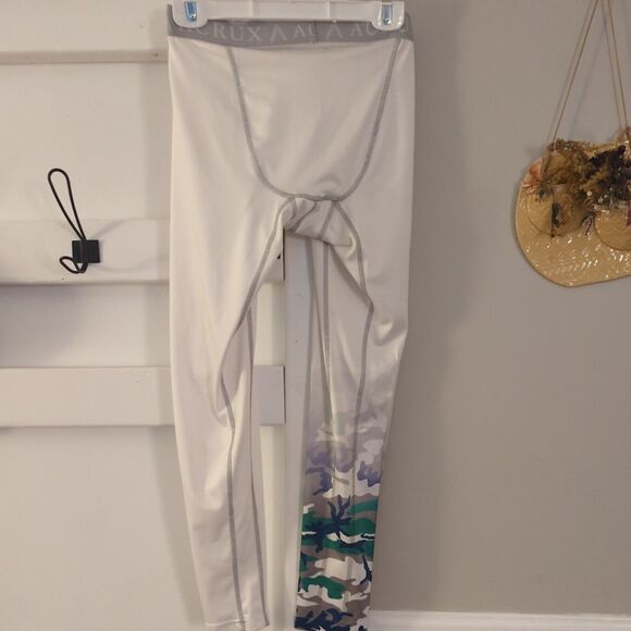ACRUX White Jacksonville Jaguars Men's Sport Tights Pants Size S/M Winter Gear - Picture 7 of 9